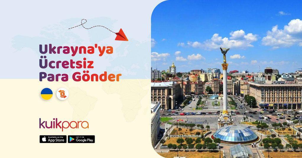 Ukrayna’ya ücretsiz, hızlı para transferi